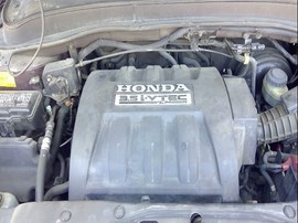 2007 HONDA PILOT, BURGUNDY, EX-L, 3.5L, AT, FWD.  A25157